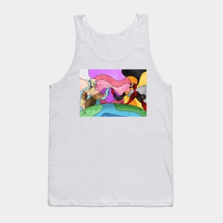 Aziraphale and Crowley - To the world Tank Top